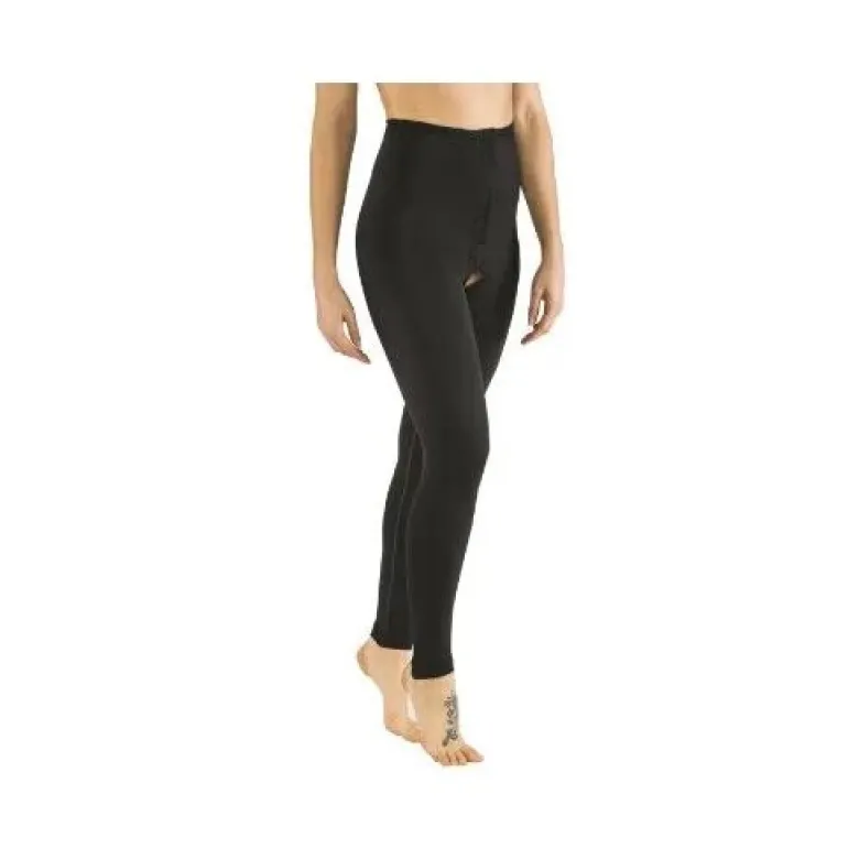 Pavis Wellness 372 Guaina Per Liposuzione Lunga Con Allacciatura Nero Taglia XL