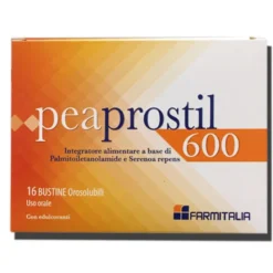 Peaprostil 600 prostata e vie urinarie 16 bustine orosolubili