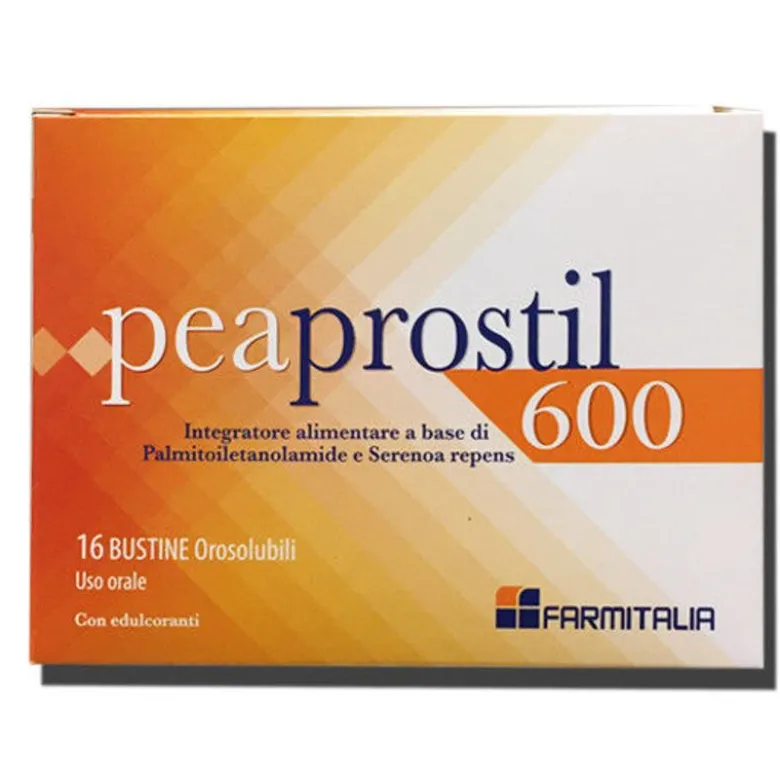 Peaprostil 600 prostata e vie urinarie 16 bustine orosolubili