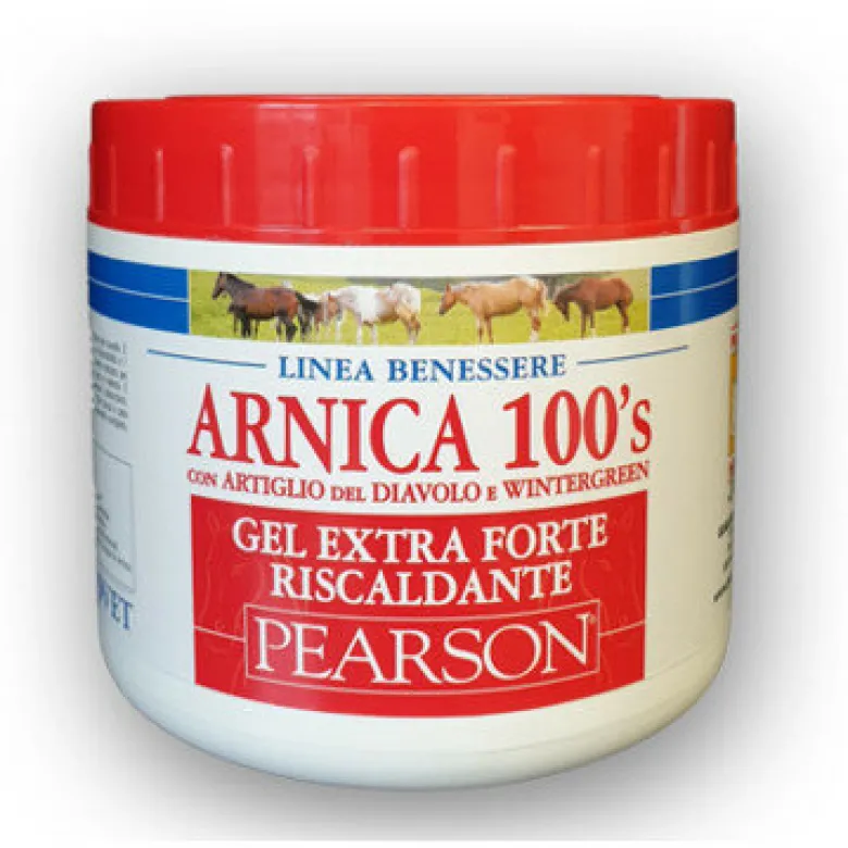Pearson Arnica 100's Gel Extra Forte Riscaldante con artiglio del diavolo e wintergreen 500ml