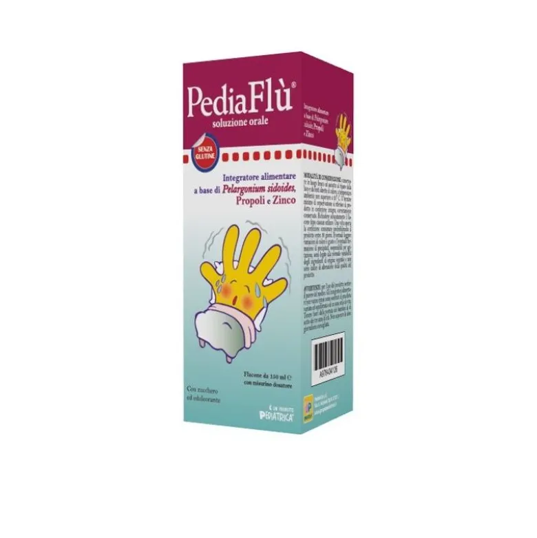 Pediatrica PediaFlù integratore alimentare Propoli e Zinco 150ml
