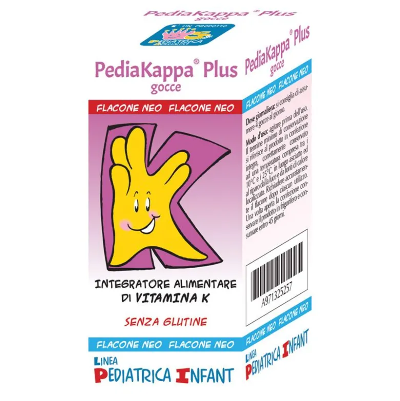 Pediatrica Pediakappa Plus integratore alimentare di vitamina K gocce