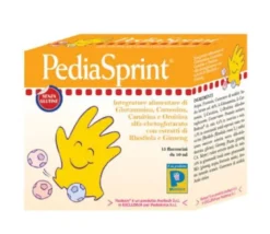 Pediatrica Pediasprint integratore alimentare utile per la stanchezza fisica e mentale 15 flaconcini