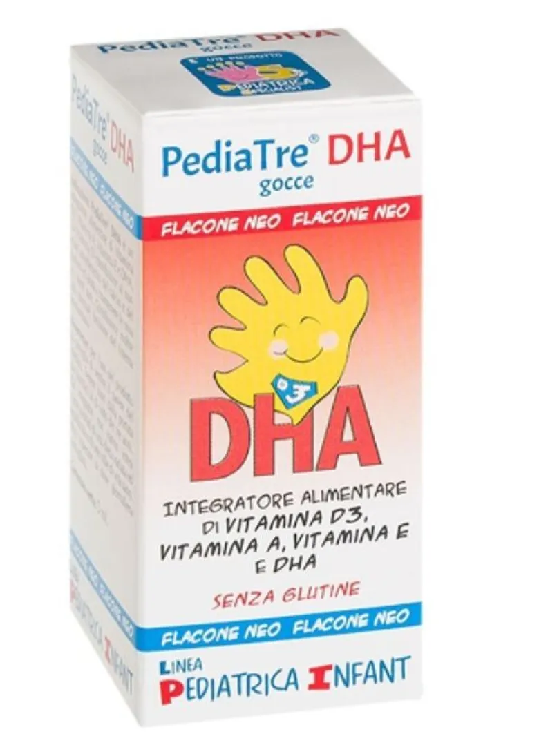 Pediatrica PediaTre DHA utile per ossa e denti gocce