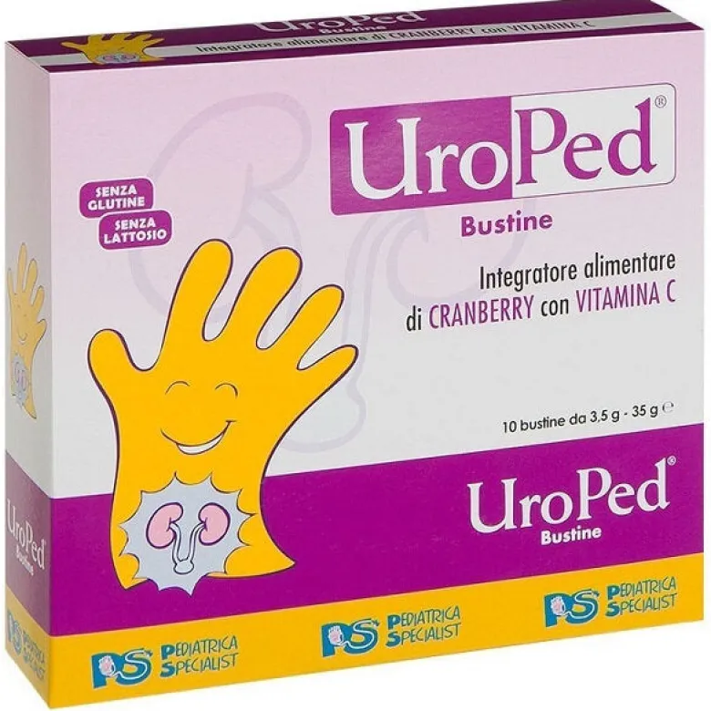 Pediatrica Uroped benessere delle vie urinarie 10 bustine