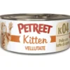 Petreet Vellutate Pollo Con Latte Capra Cibo Umido Gattino Barattolo 60g