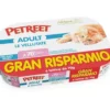 Petreet Vellutate Tonno Cibo Umido Gatto Adulto 6x70g