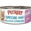 Petreet Vellutate Tonno Cibo Umido Gatto Sterilizzato Barattolo 70g