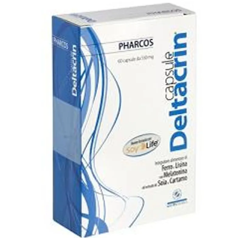 Pharcos Deltacrin Capsule 60 pz - Integratore Capelli Forti