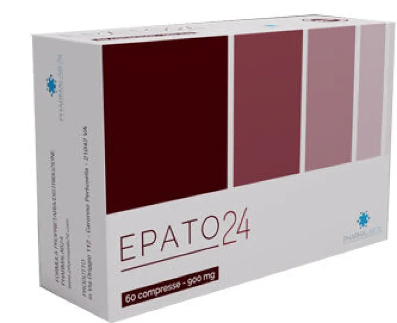 PharmaLab Epato24 integratore alimentare 60 compresse