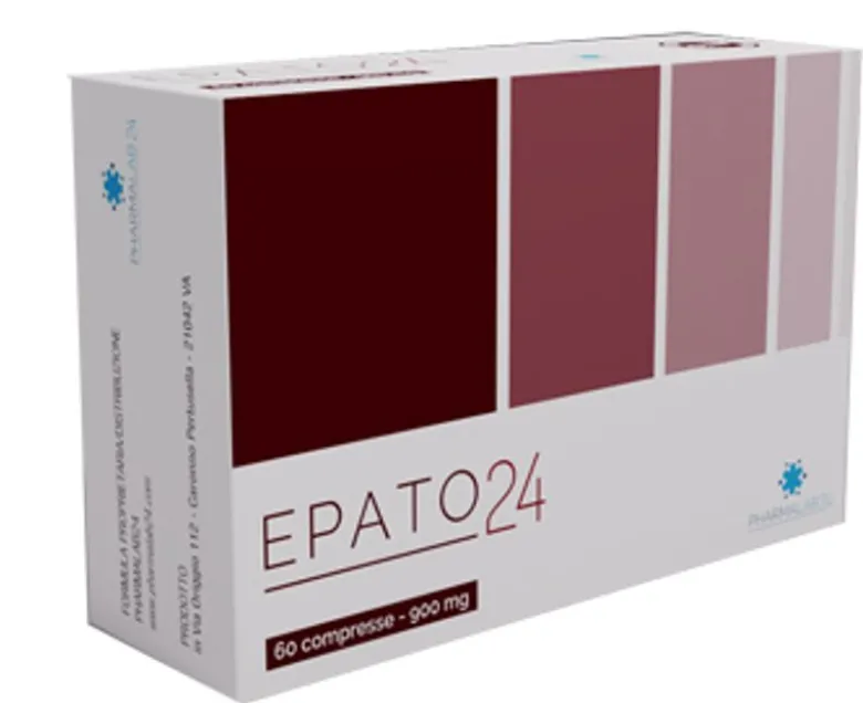PharmaLab Epato24 integratore alimentare 60 compresse