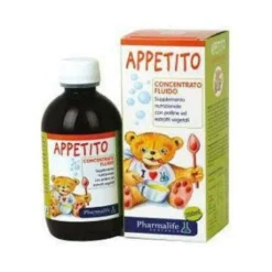 Pharmalife Appetito Bimbi Concentrato Fluido Integratore Con Polline Ed Estratti Vegetali 200 ml