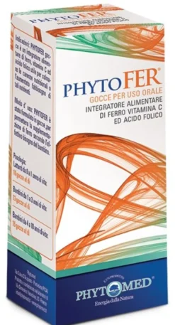 Phytomed Phytofer integratore a base di ferro vitamina c e acido folico 15ml