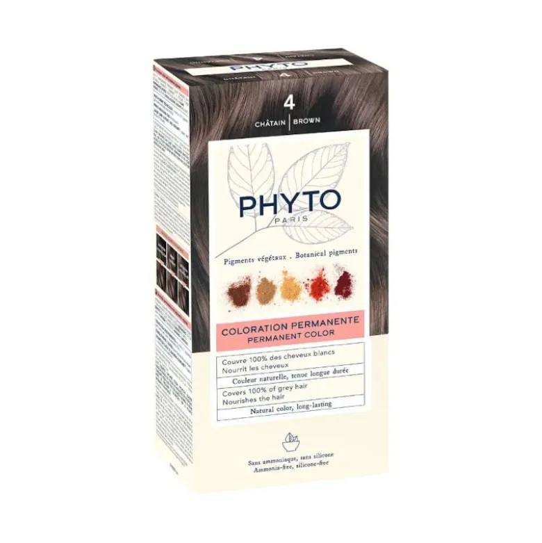 Phyto Phytocolor colorazione permanente per capelli n.4 Castano
