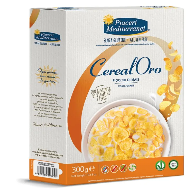 Piaceri Mediterranei Cereal Oro Fiocchi di mais 250g