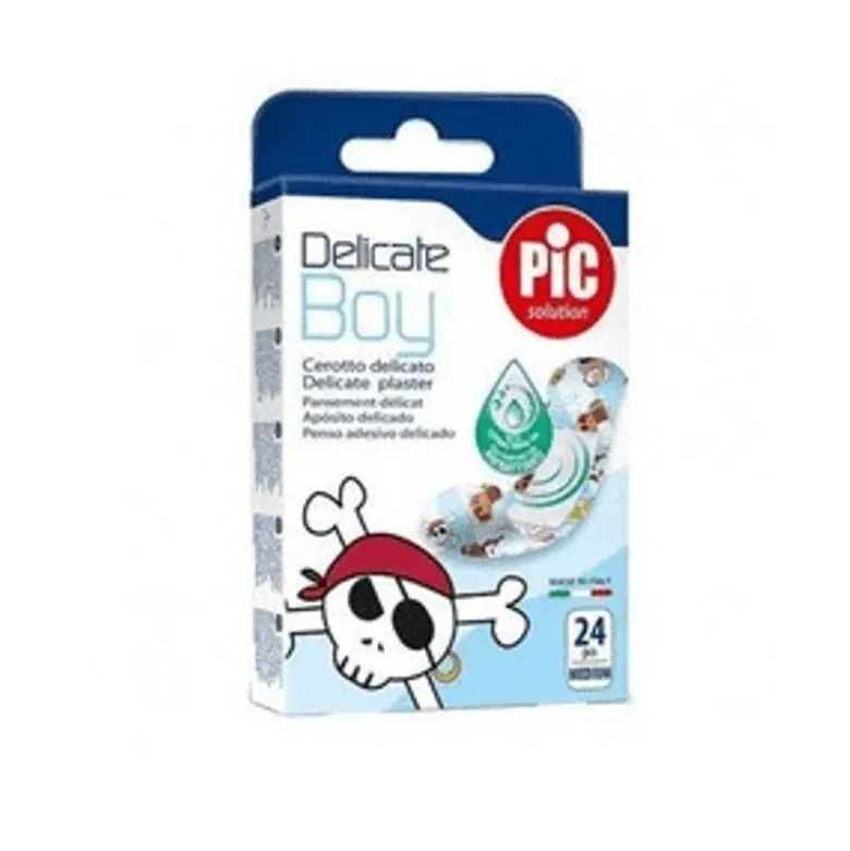 Pic Delicate Boy Cerotti delicati 24 pezzi 19x72mm.
