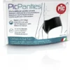 PicPanties Slip Lavabile per Perdite Urinarie Uomo Livello 2 Nero Taglia XL