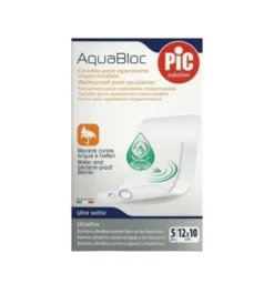 Pic Solution AcquaBloc Cerotto Post-Operatorio Impermeabile 5 pezzi 12x10cm