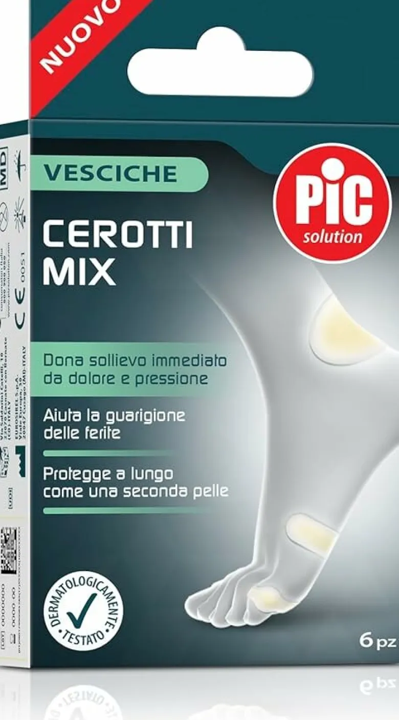 Pic Solution Cerotti Per Vesciche Mix 6 Pezzi