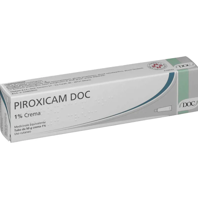 Piroxicam Doc Crema 50 g 1%