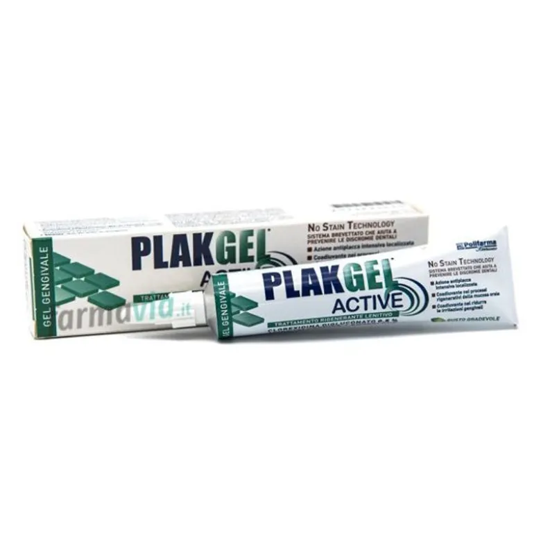 Plak Gel Active gel gengivale antiplacca 30ml