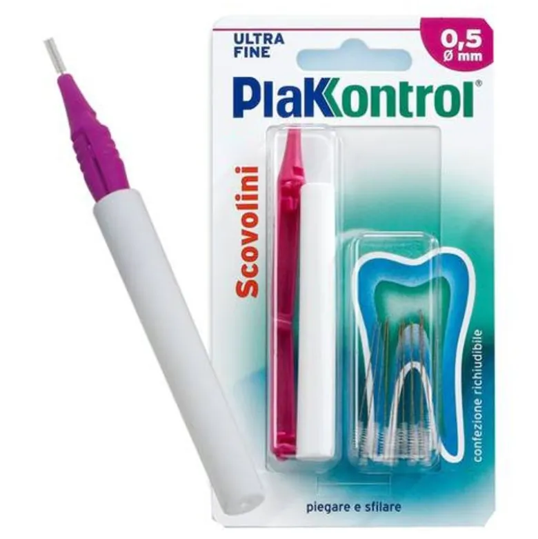 Plakkontrol Minigrip Scovolini 0,5mm n.10 pezzi
