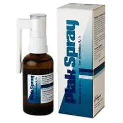 Plak Spray per il cavo orale con clorexidina 0.1% 50ml