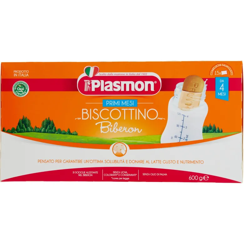 Plasmon Biscottino Biberon confezione da 600g