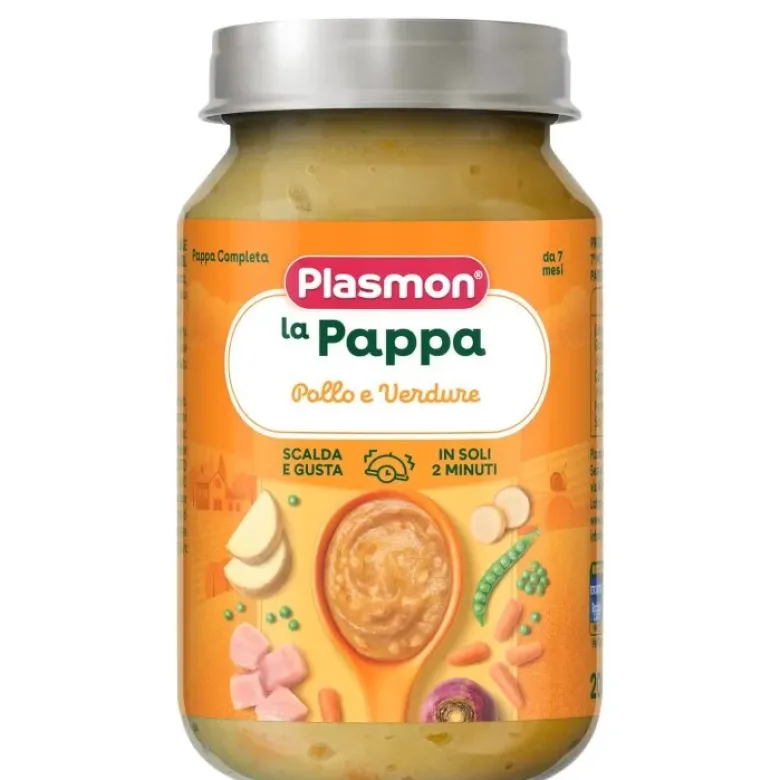 Plasmon La Pappa Pollo E Verdure 200g 7 Mesi+