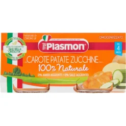 Plasmon omogeneizzato carota patata e zucchine 2x80g
