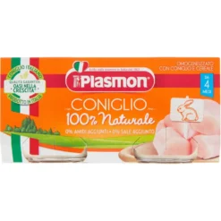 Plasmon omogeneizzato coniglio 2x80g