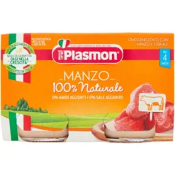 Plasmon omogeneizzato manzo 2x120g