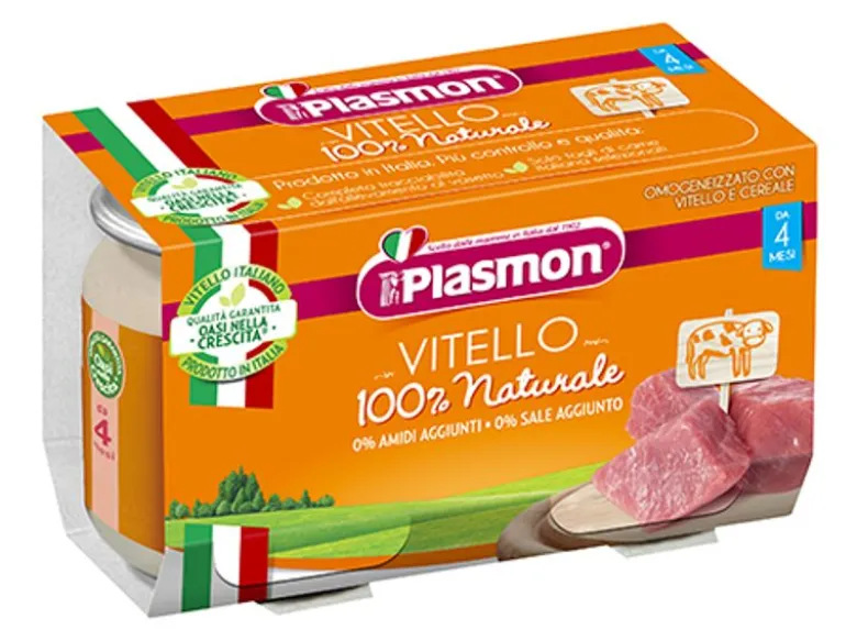 Plasmon omogeneizzato vitello 2x80g