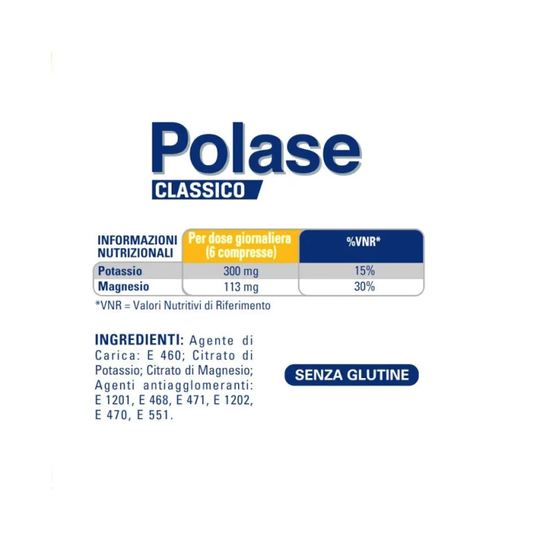 Polase 60 Compresse: Integratore Salino Energetico Efficace