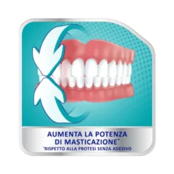Polident Adesivo Per Protesi Dentale Tenuta Giornaliera Gusto Neutro 40 g