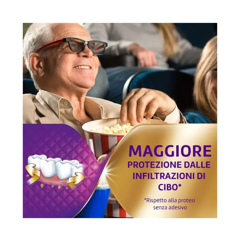 Polident Super Tenuta+Sigillante Adesivo Per Protesi Dentale Gusto Neutro 40g