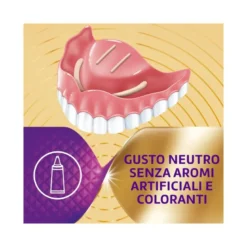 Polident Super Tenuta+Sigillante Adesivo Per Protesi Dentale Gusto Neutro 70g