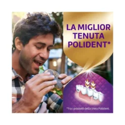 Polident Super Tenuta+Sigillante Adesivo Per Protesi Dentale Gusto Neutro 70g