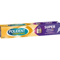 Polident Super Tenuta+Sigillante Adesivo Per Protesi Dentale Gusto Neutro 70g