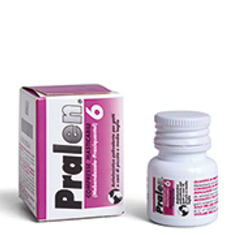 Pralen 6 Compresse Masticabili 240mg Gatti/Cani Taglia Piccola/Media