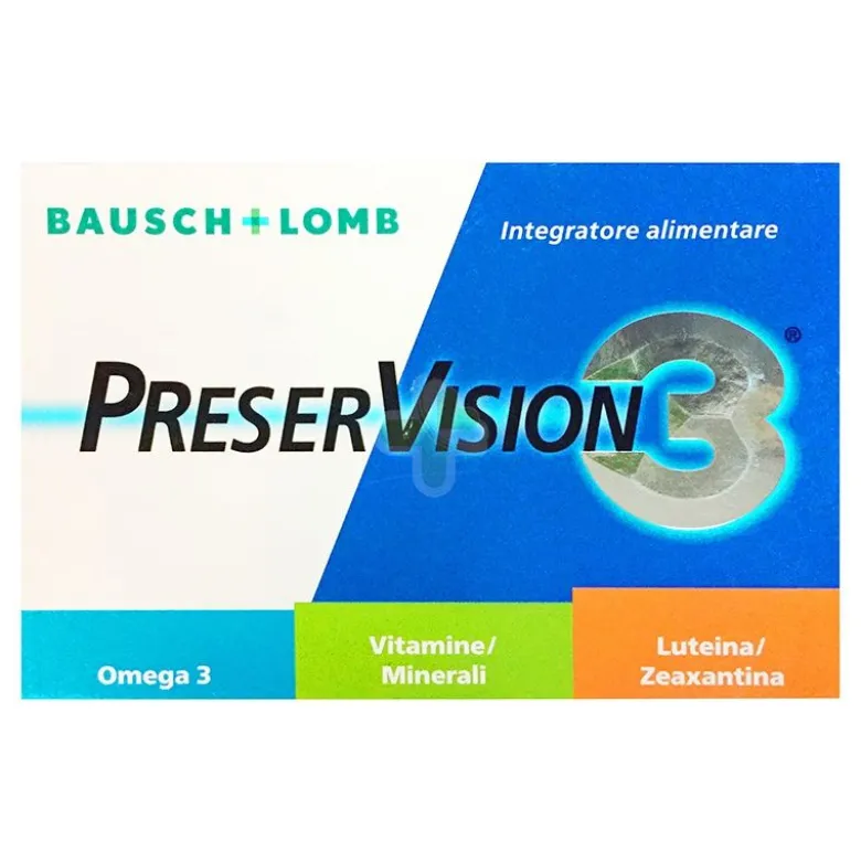 PreserVision 3 per il benessere della vista 30 capsule