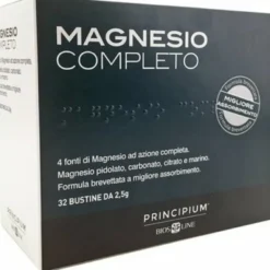 Principium Magnesio Completo utile al sistema nervoso e alla funzione muscolare 32 bustine