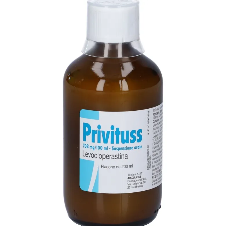 Privituss 708mg/100ml Sospensione Orale 200ml