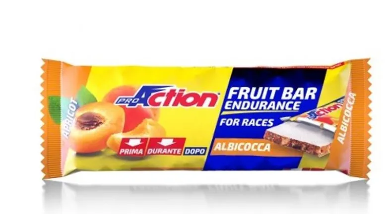 ProAction Fruit Bar Albicocca barretta energetica 40g