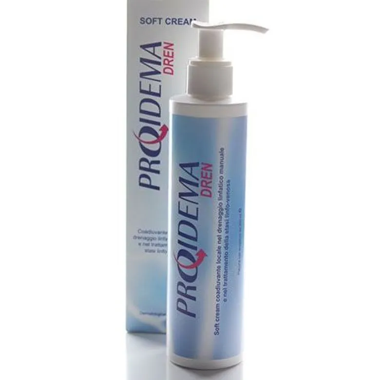 Proidema Dren soft cream utile per il microcircolo linfatico 200ml