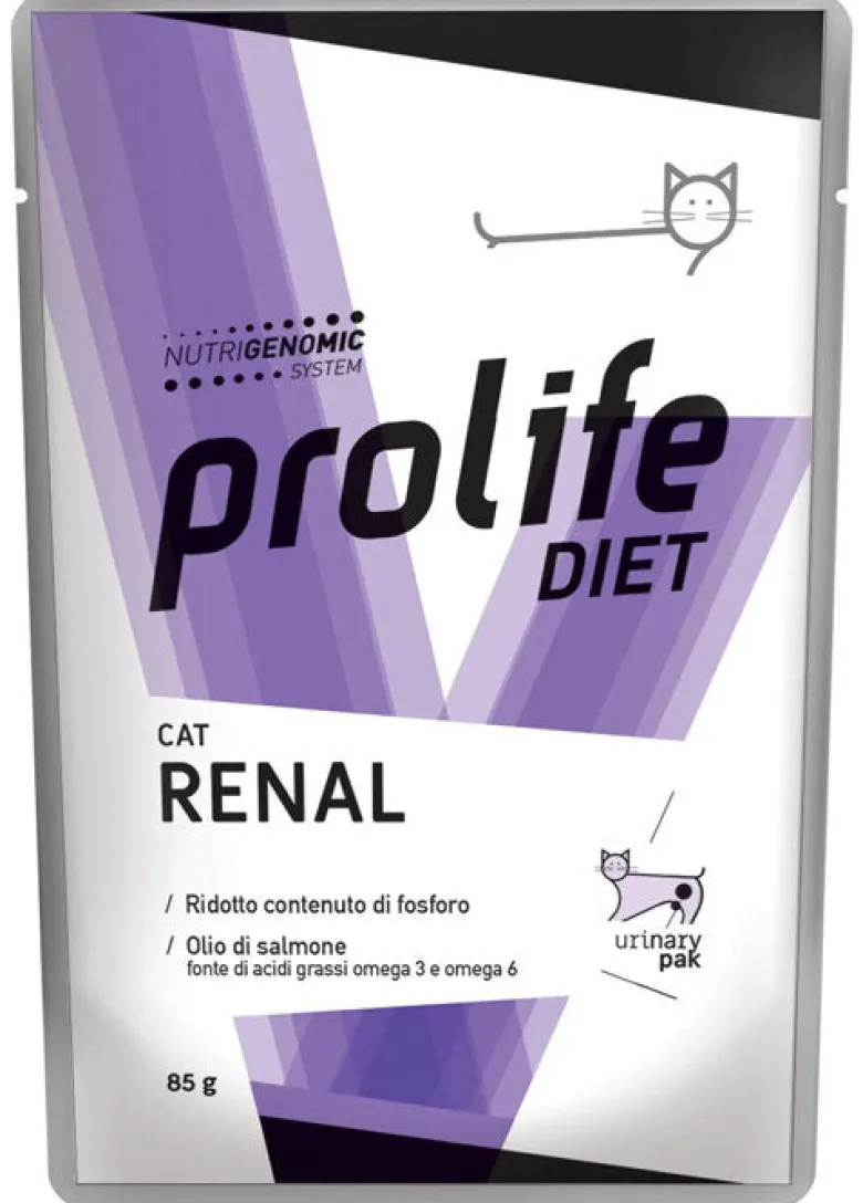 Prolife Diet Cat Renal Cibo Umido Per Gatti Bustina 85g
