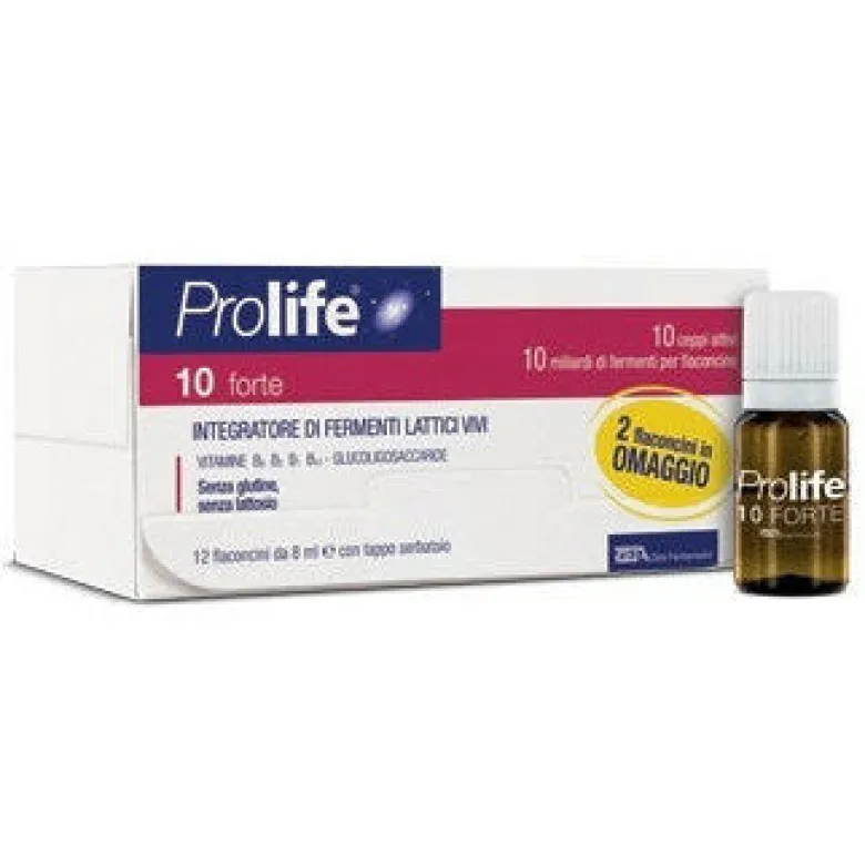 Prolife 10 Forte 10 Flaconcini 8ml - Integratore Probiotico