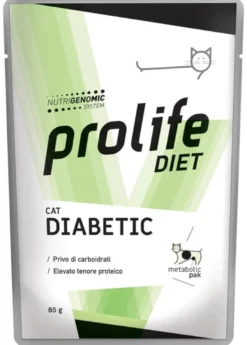 Prolife Veterinary Diabetic Cibo Umido Per Gatti Bustina 85g
