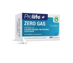 Prolife Zero Gas con Stevia protegge da meteorismo e flatulenza 45 compresse masticabili