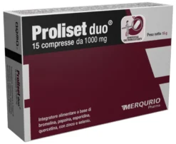Proliset Duo integratore alimentare 15 compresse